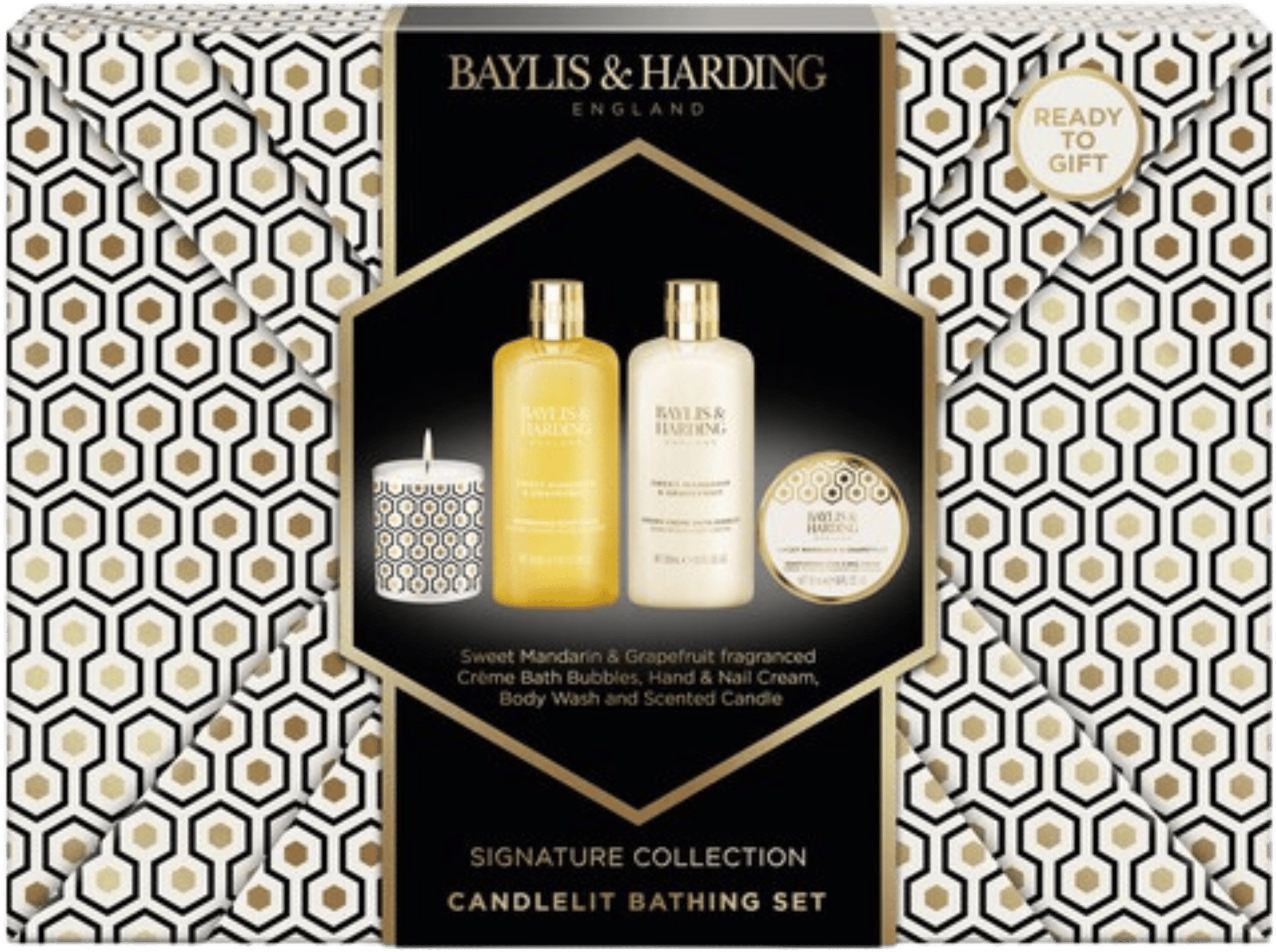 Baylis & Harding Mandarin & Grapefruit Gift Bathing Set