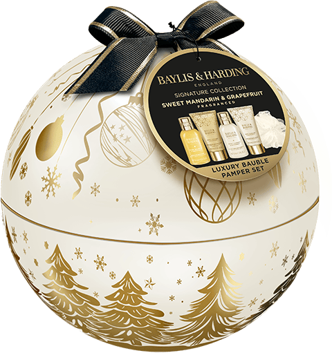 Baylis & Harding Sweet Mandarin & Grapefruit Luxury Bauble Tin Gift Set