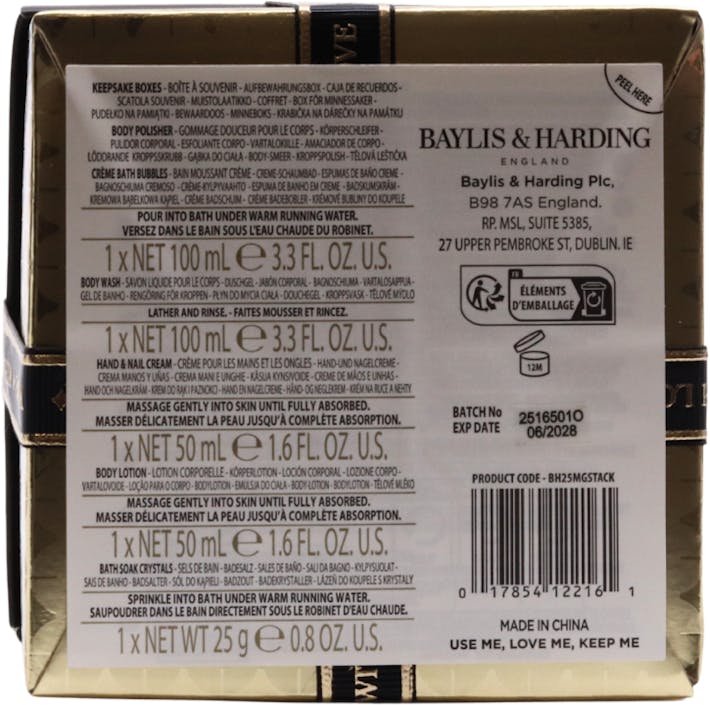 Baylis & Harding Sweet Mandarin & Grapefruit Luxury Pamper Present 5 Piece Gift Set - 4