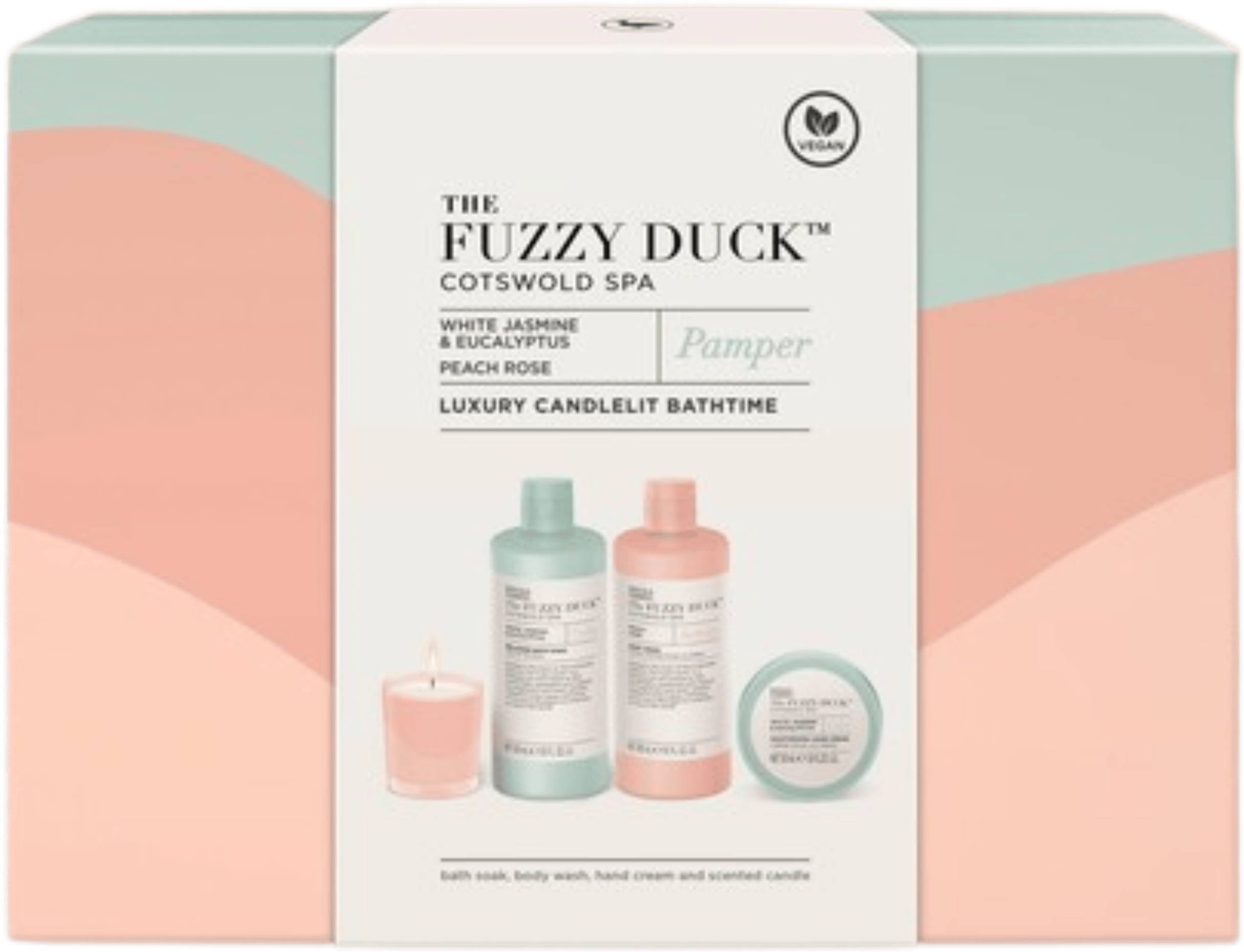 The Fuzzy Duck Cotswold Spa Luxury Candlelit Bathing Gift Set
