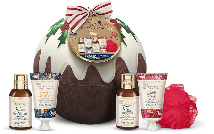 Baylis & Harding The Fuzzy Duck Winter Wonderland Luxury Bauble Pamper Tin Gift Set - 2