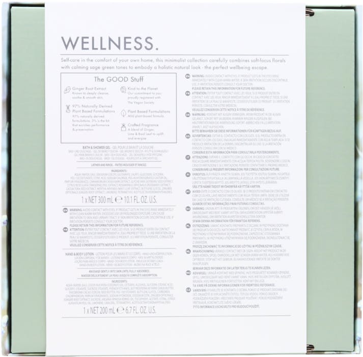 Baylis & Harding Wellness Body Care Shower Gel and Lotion Duo Gift Set - 2