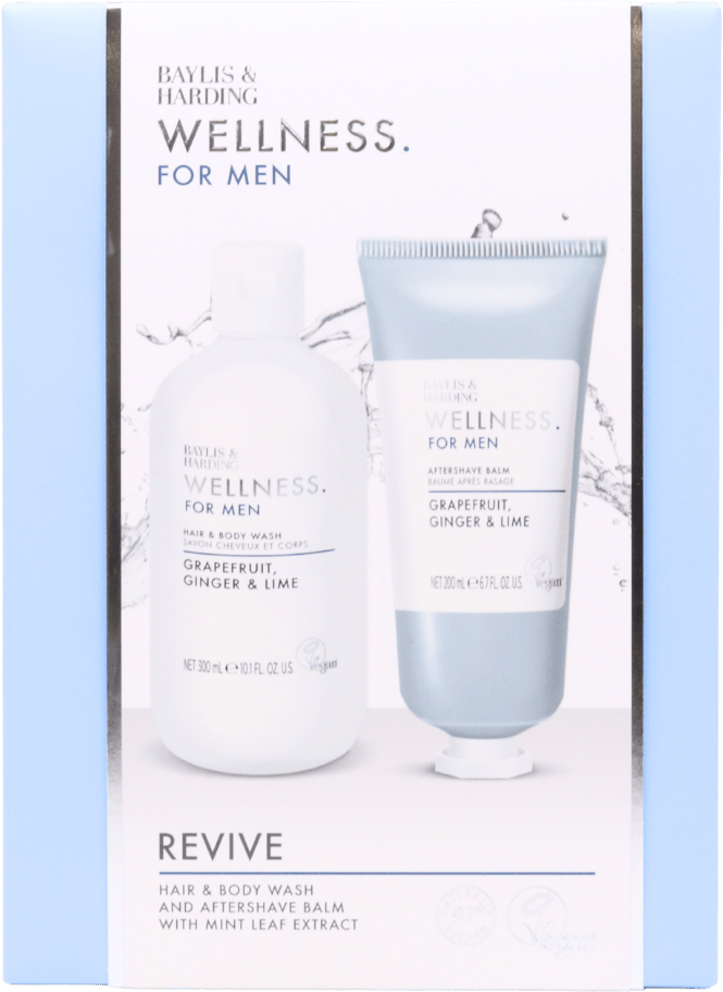 Baylis & Harding Wellness For Men Revived & Ready 2 Piece  Gift Set