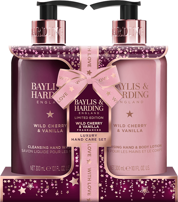 Baylis & Harding Wild Cherry & Vanilla Luxury Hand Care Gift Set