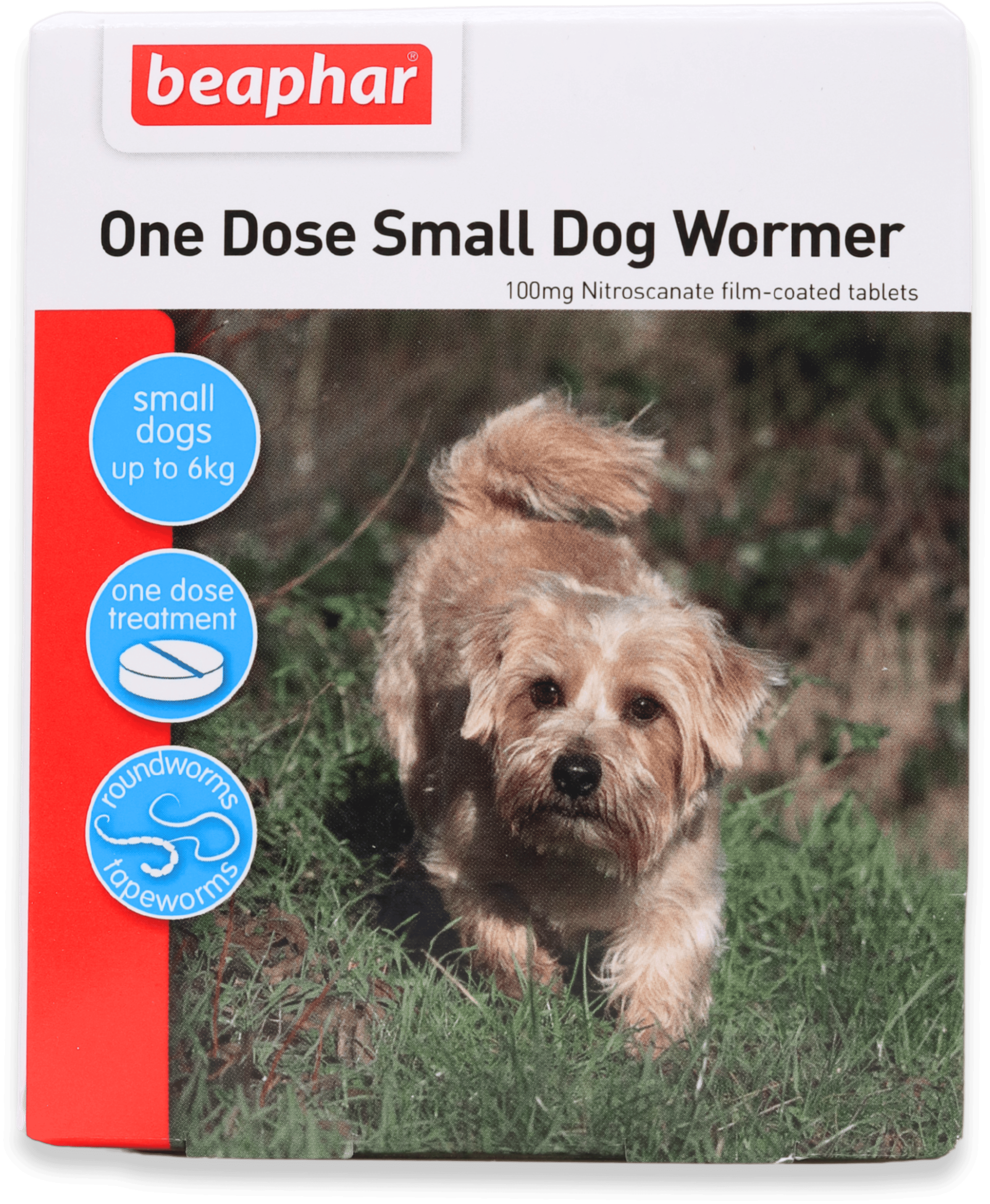 Beaphar One Dose Small Dog Wormer >6kg Tablets
