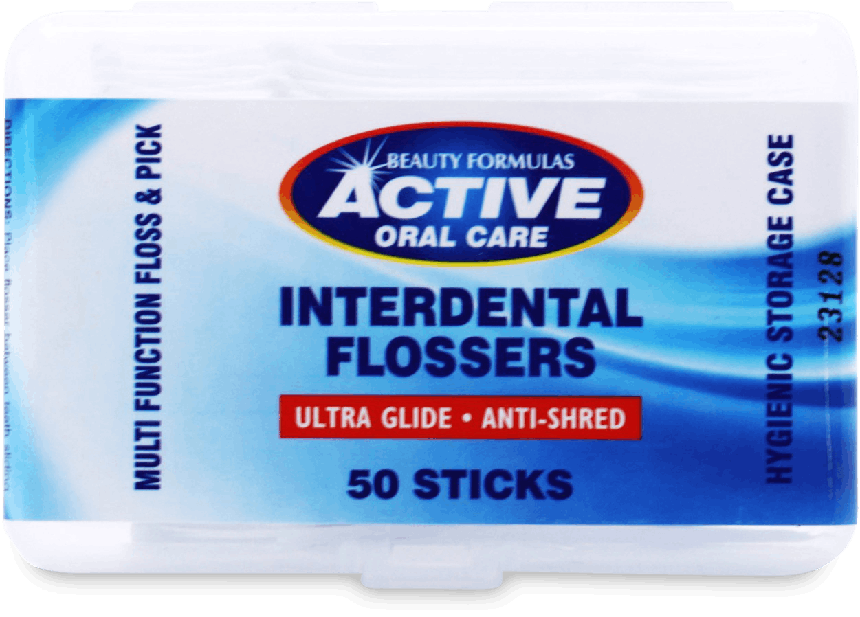 Beauty Formulas Active 50 Interdental Flossers