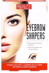 Beauty Formulas Eyebrow Shapers 14 Pre-Cut Strips