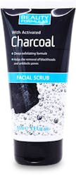 Beauty Formulas Facial Scrub Charcoal 150ml