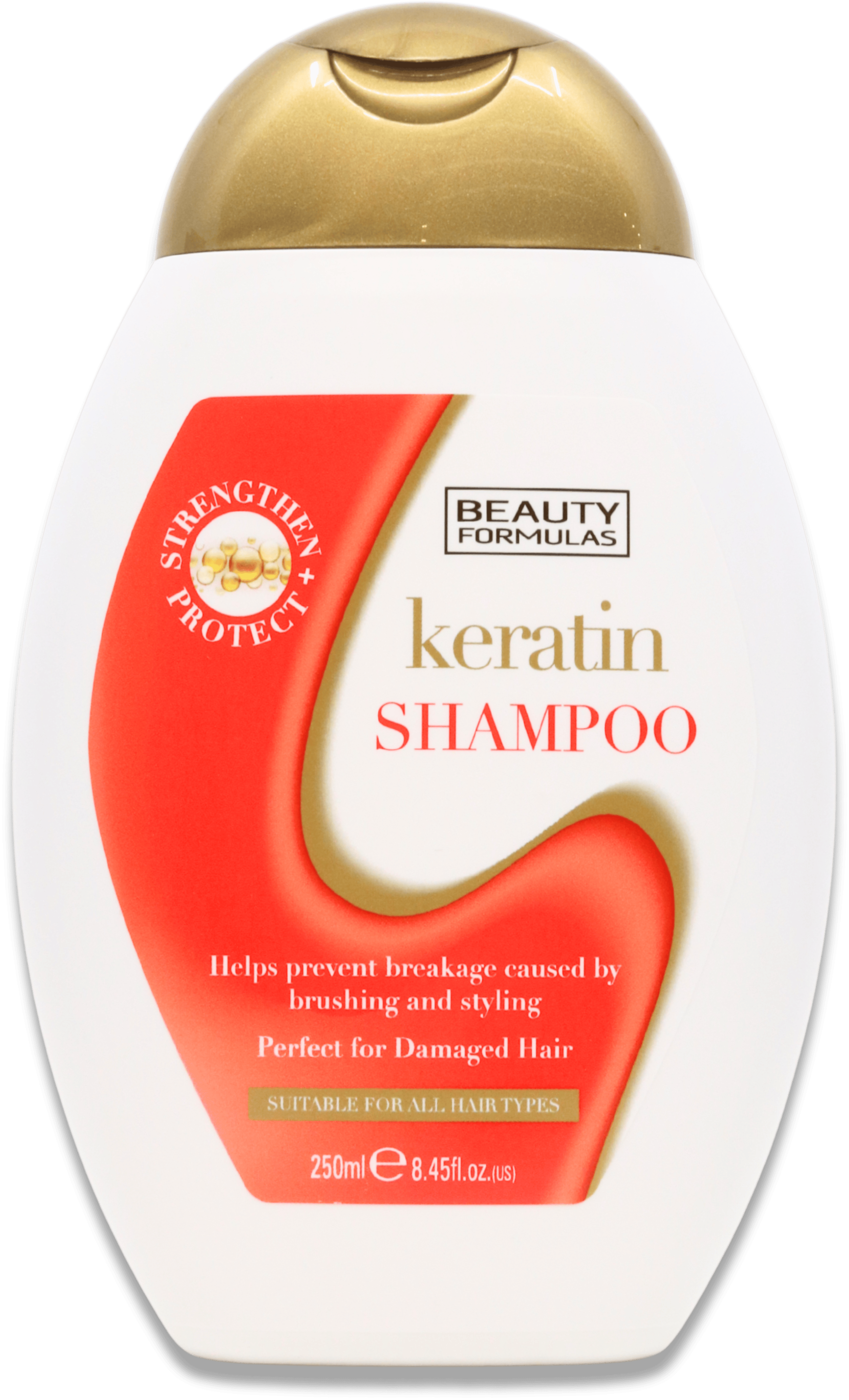 Beauty Formulas Keratin Shampoo 250ml