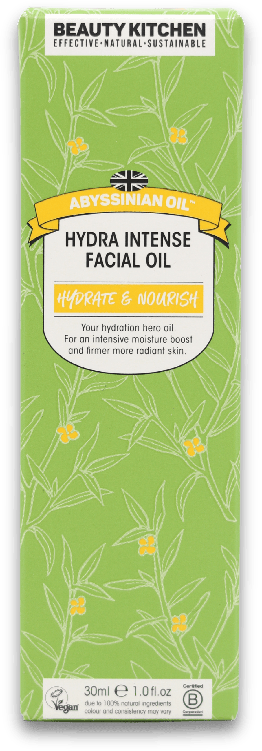 Beauty Kitchen AO Intense Moisture Facial Oil 30ml