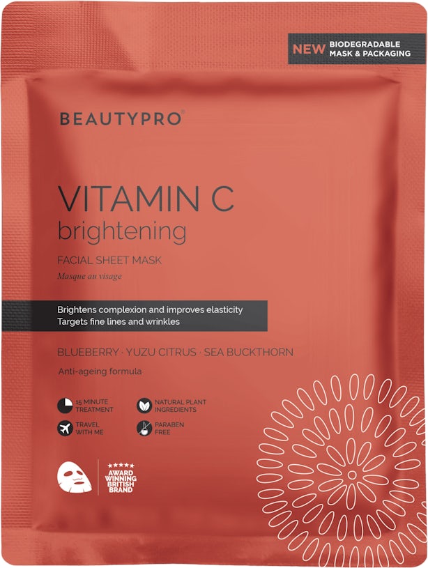 BeautyPro VITAMIN C Brightening Sheet Mask