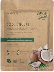 BeautyPro Coconut Infused Sheet Mask Coconut, Mushroom & Red Algae 22ml
