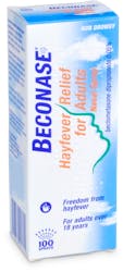 Beconase Hayfever Relief for Adults 100 Doses