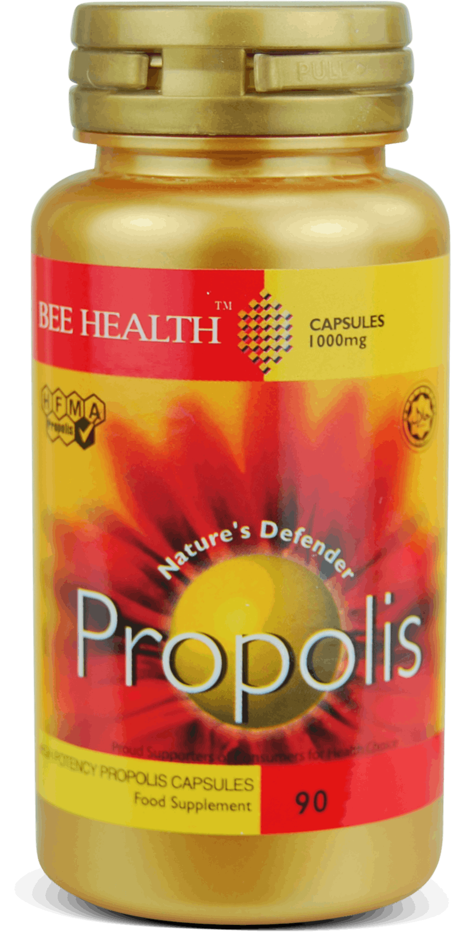 Bee Health Propolis 1000mg 90 Capsules | Medino