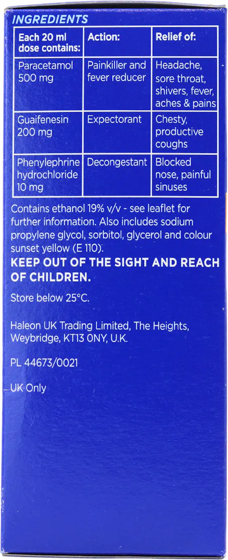 Beechams All in One Syrup 160ml - 2