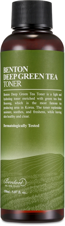 Photos - Facial / Body Cleansing Product Benton Deep Green Tea Toner 150ml 
