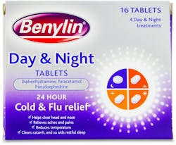 Benylin 24hr Day & Night 16 Tablets