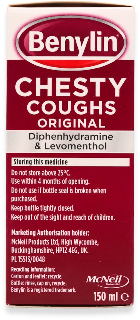 Benylin Chesty Coughs Original 150ml - 2