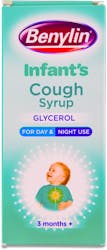 Benylin Infant's Cough Syrup Glycerol 3 Months+ 125ml