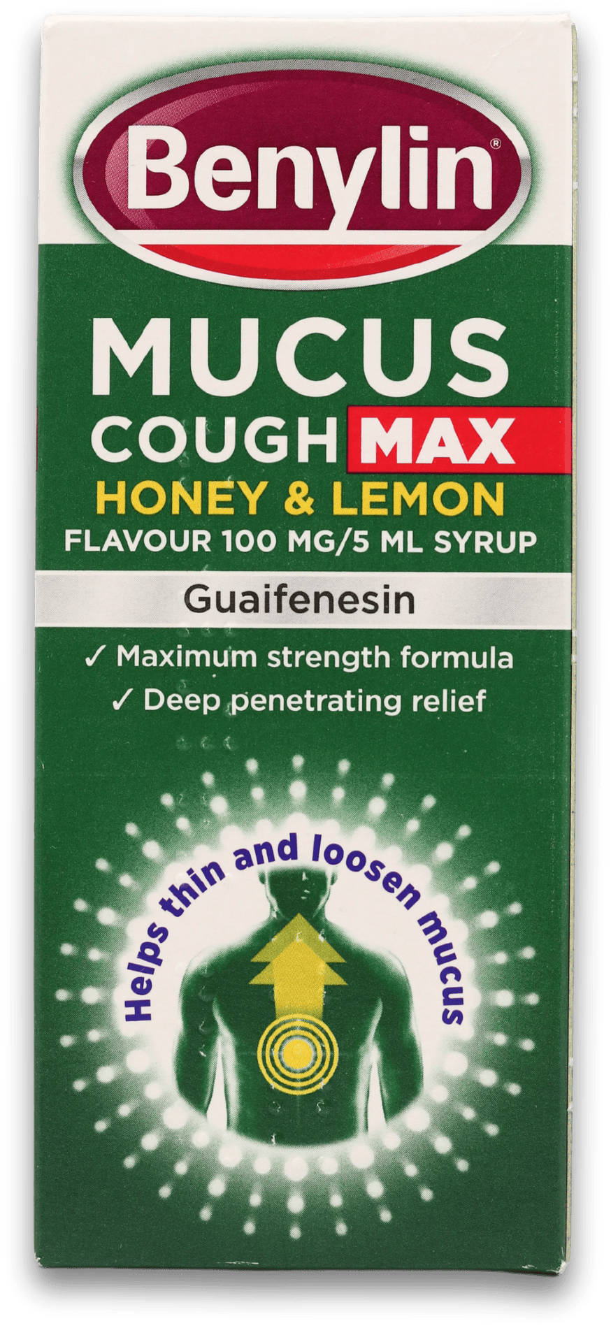 Benylin Mucus Cough Max Honey & Lemon 150ml