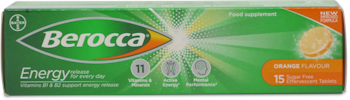 Berocca Orange Flavour Effervescent Tablets, Packaging Type: Tube, Dose  Strength: 1 at Rs 1500/pack in New Delhi