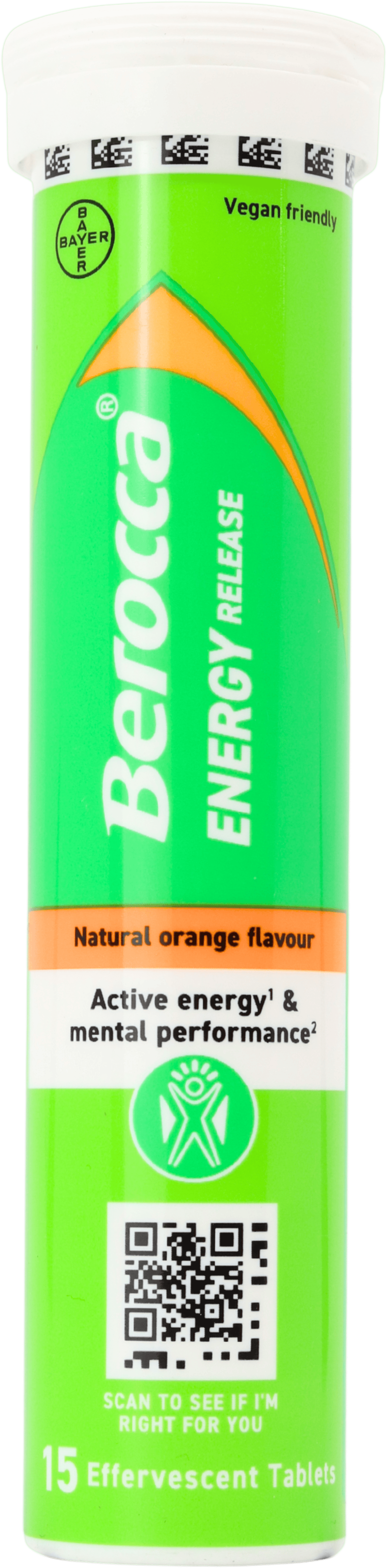 Berocca Orange Effervescent 15 Tablets