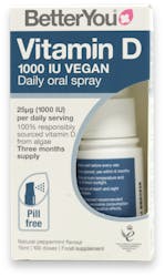 BetterYou Vitamin D D1000IU Vegan Oral Spray 15ml