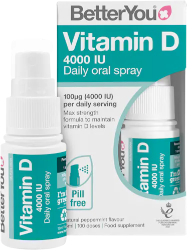 BetterYou D4000 Vitamin D Oral Spray 15ml
