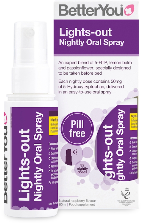 BetterYou Lights out Nightly Oral Spray 50ml