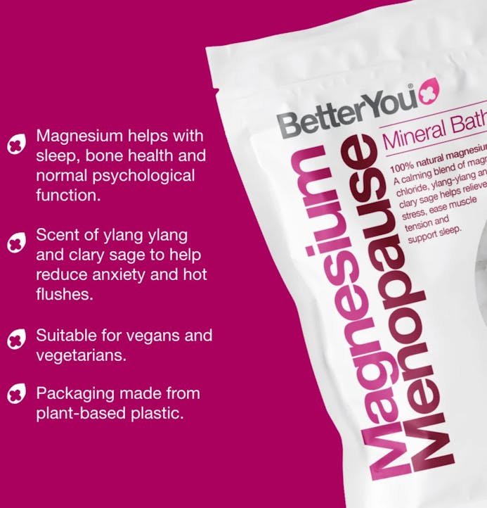 BetterYou Magnesium Menopause Bath Flakes 750g - 2