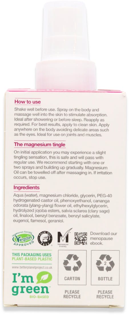 BetterYou Magnesium Menopause Body Spray 100ml - 3