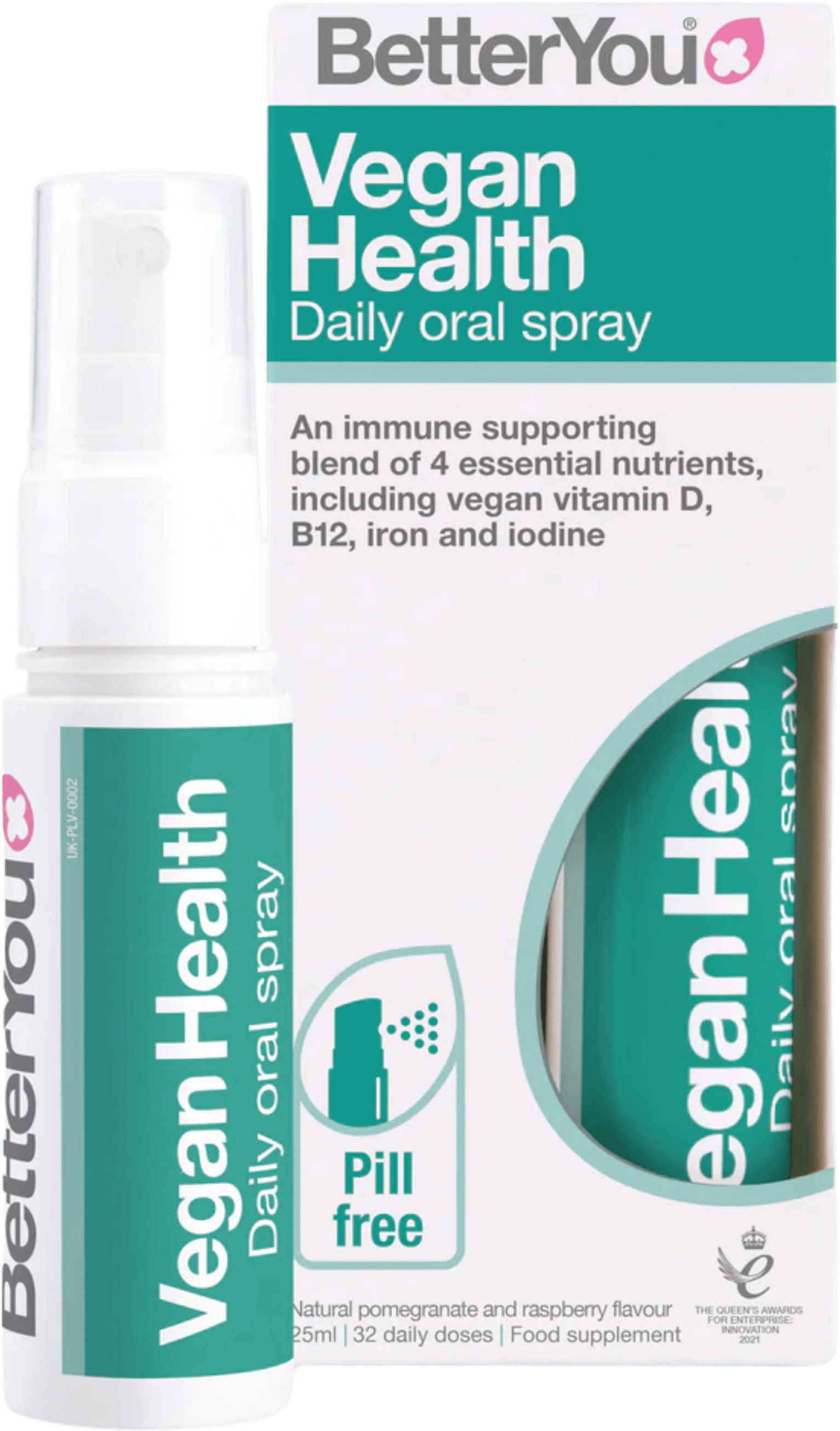 BetterYou Vegan Health Daily Oral Spray 25ml