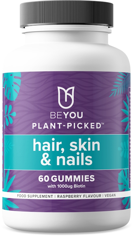 BeYou Hair, Skin & Nails 60 Gummies