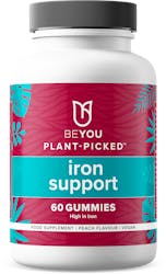 BeYou Iron Support 60 Gummies