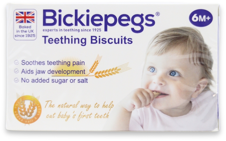 Bickiepegs Teething Biscuits 38g