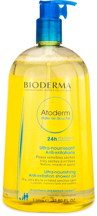 Photos - Shower Gel Bioderma Atoderm Shower Oil 1ltr 