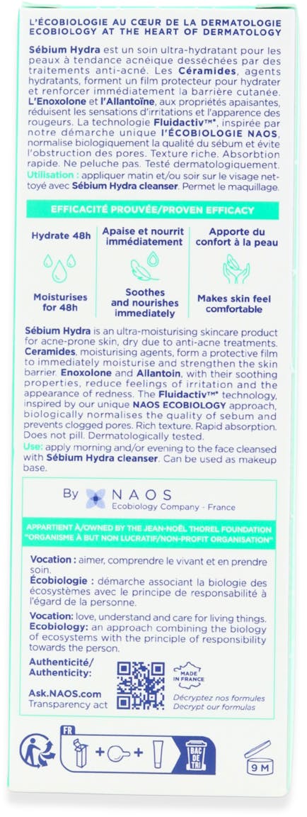 Bioderma Sébium Hydra Moisturiser 40ml - 3