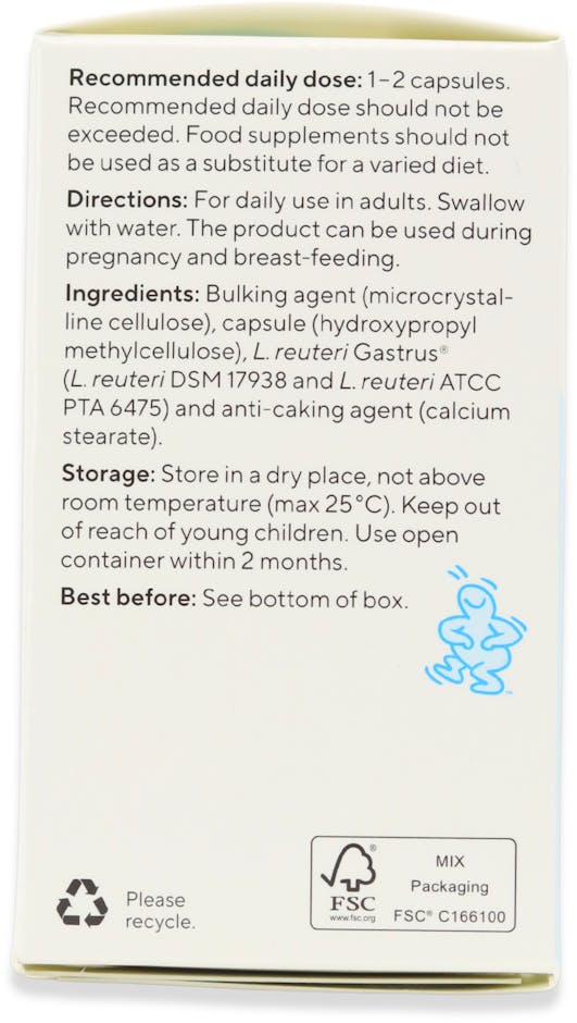 BioGaia Gastrus Pure 60 Capsules - 2