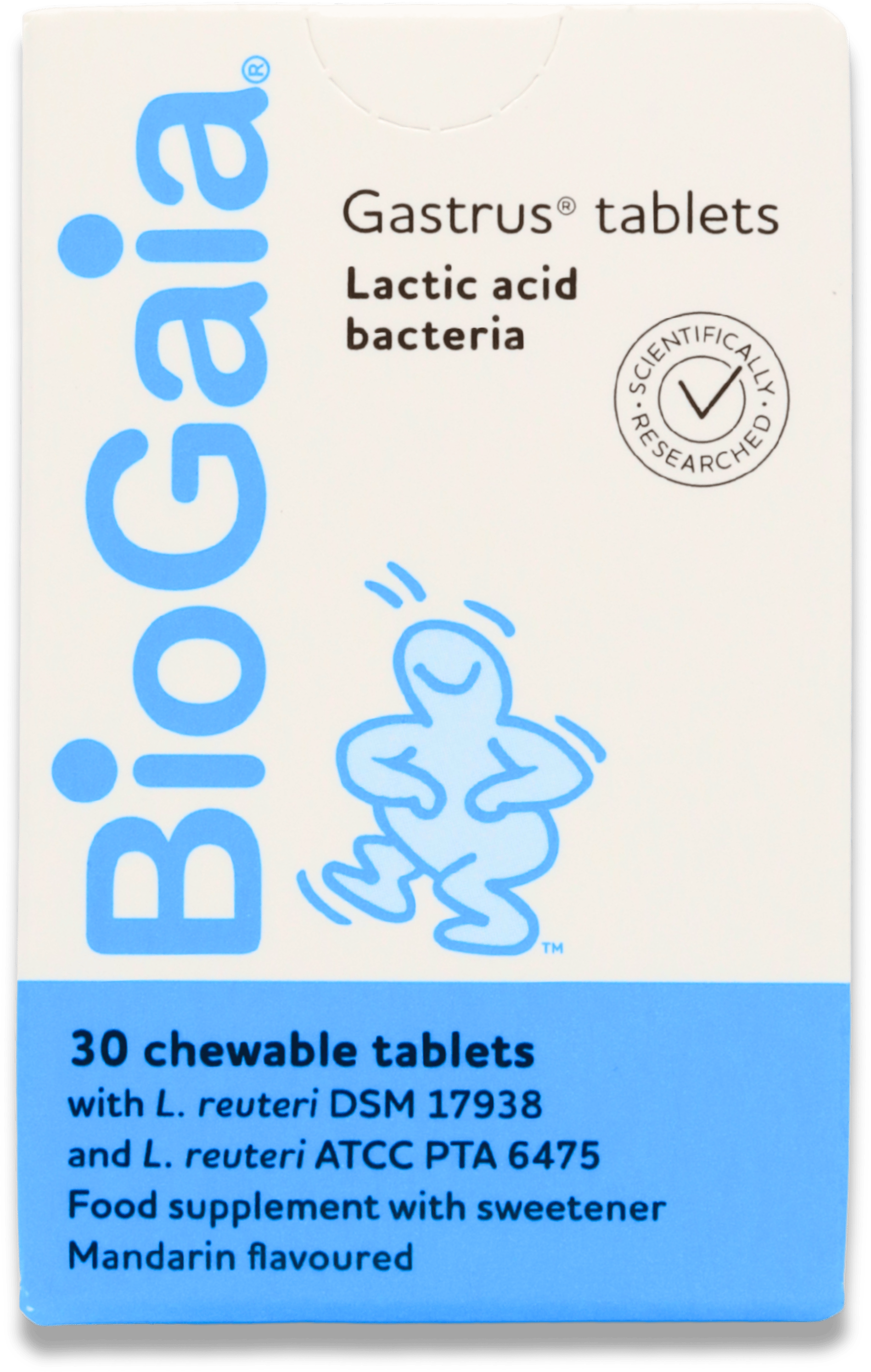 BioGaia Gastrus Tablets Mandarin Flavour 30 Pack