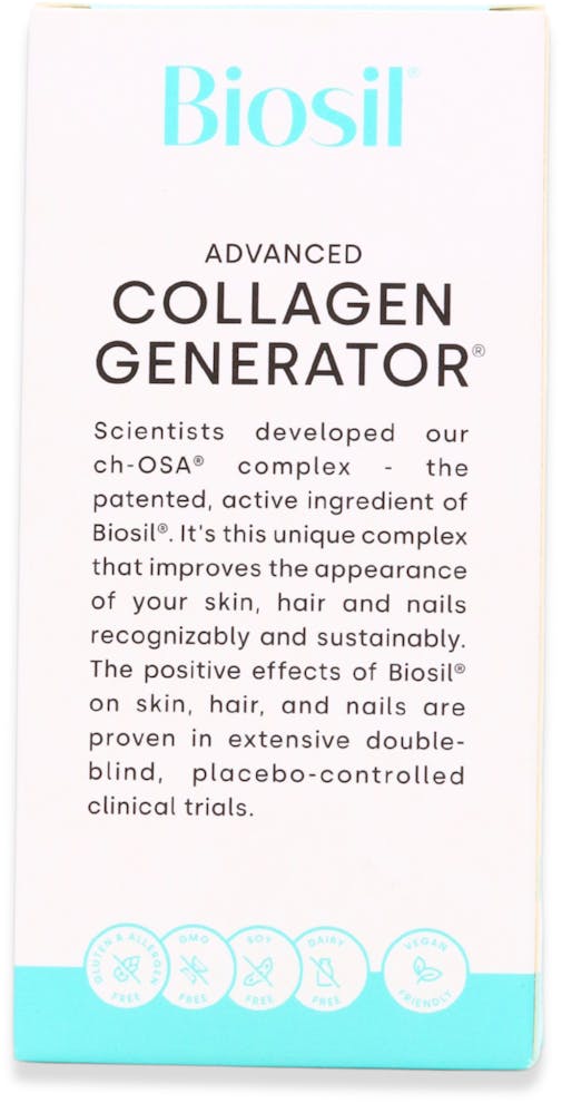 Biosil Advanced Collagen Generator 60 Liquid Capsules - 2