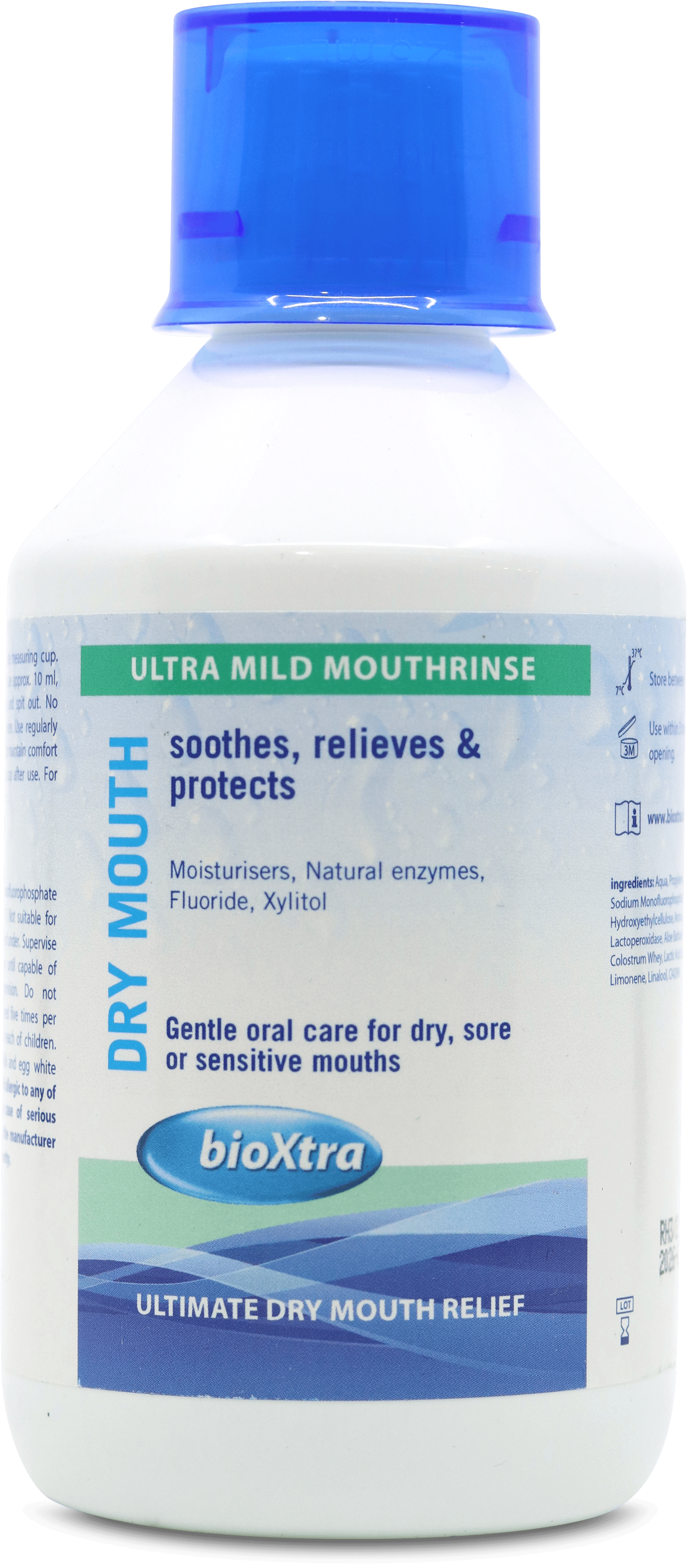 Bioxtra Dry Mouth Ultra Mild Mouthrinse 250ml