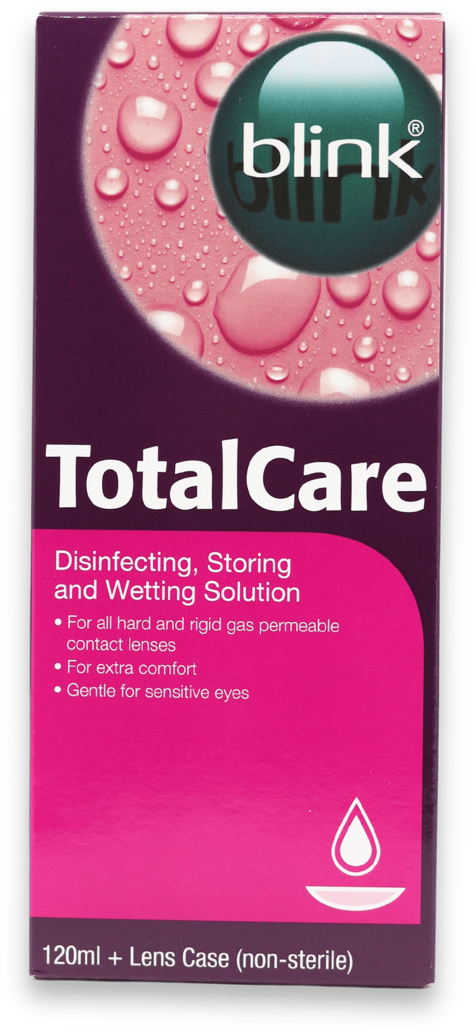 Blink Total Care Disinfecting, Storing & Wetting Solution 120ml
