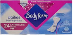 Bodyform Dailies Fresh & Protect Extra Long Liners 24 Pack