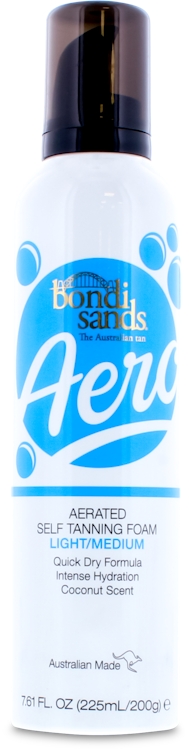 Photos - Cream / Lotion Bondi Sands Aero Aerated Self-Tanning Foam Light/Medium 225ml