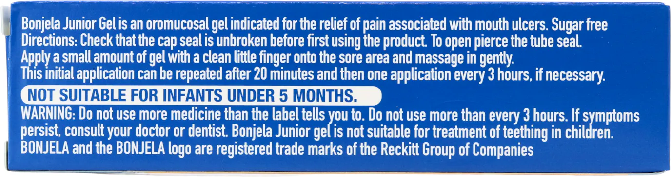 Bonjela Junior Gel 15g - 2