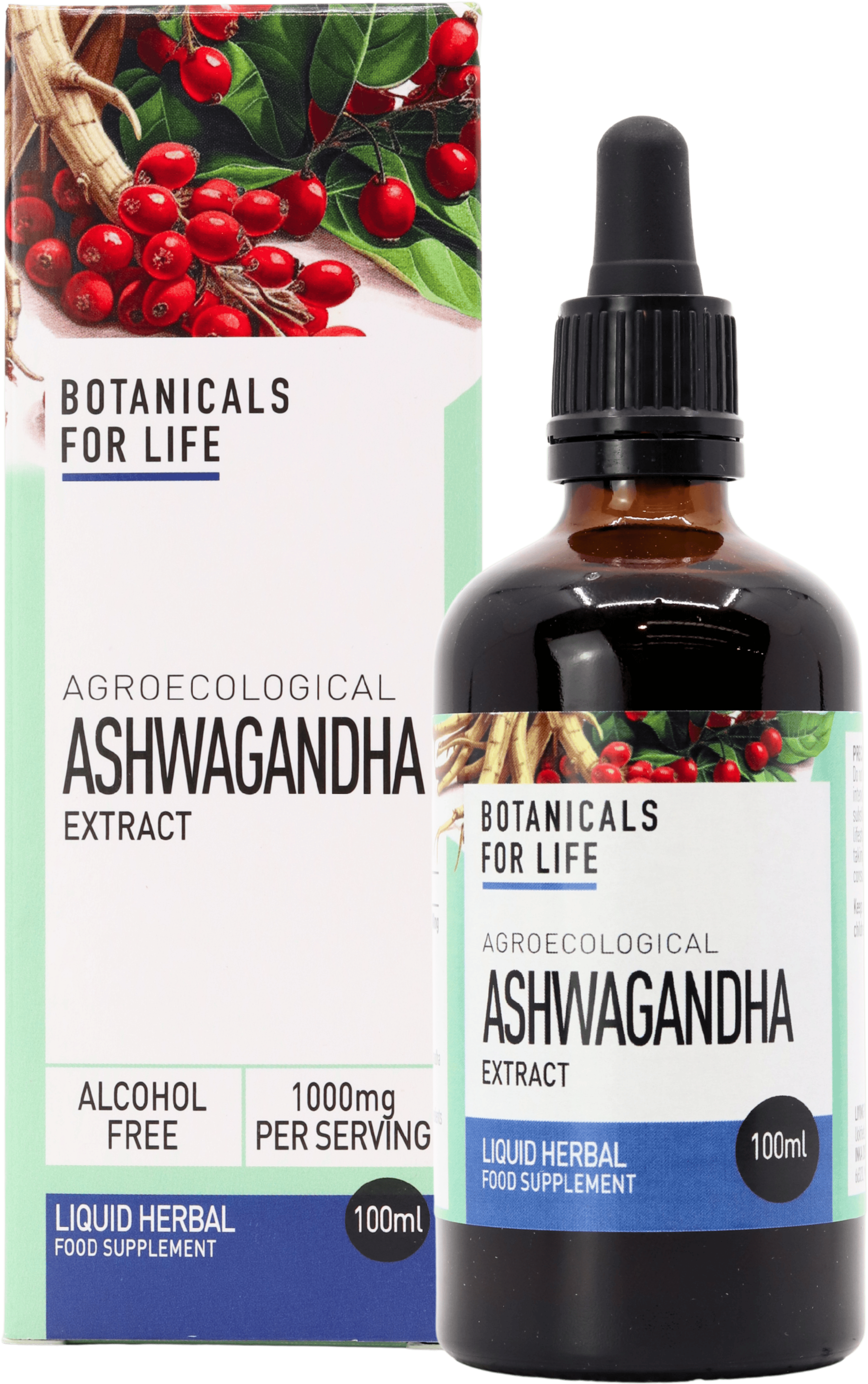 Botanicals For Life Agroecological Ashwagandha Extract 100ml