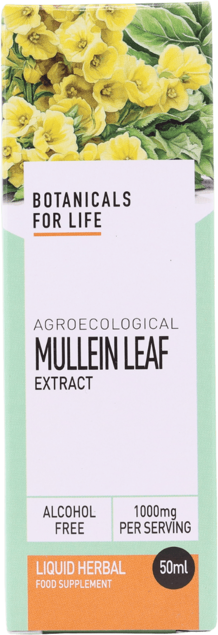 Botanicals For Life Agroecological Mullein Leaf Extract 50ml