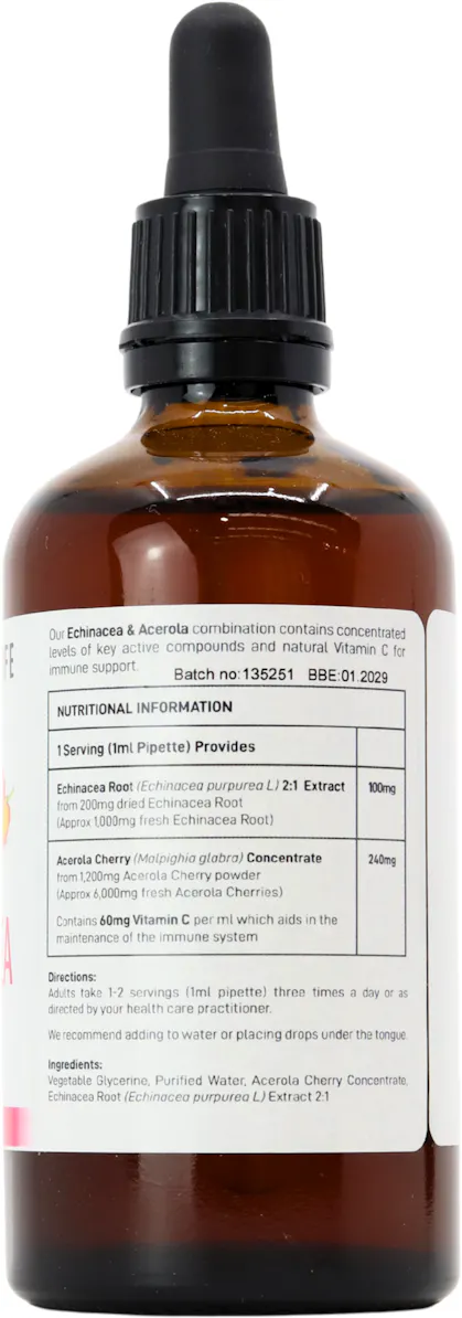 Botanicals For Life Echinacea & Acerola Extract 100ml - 2