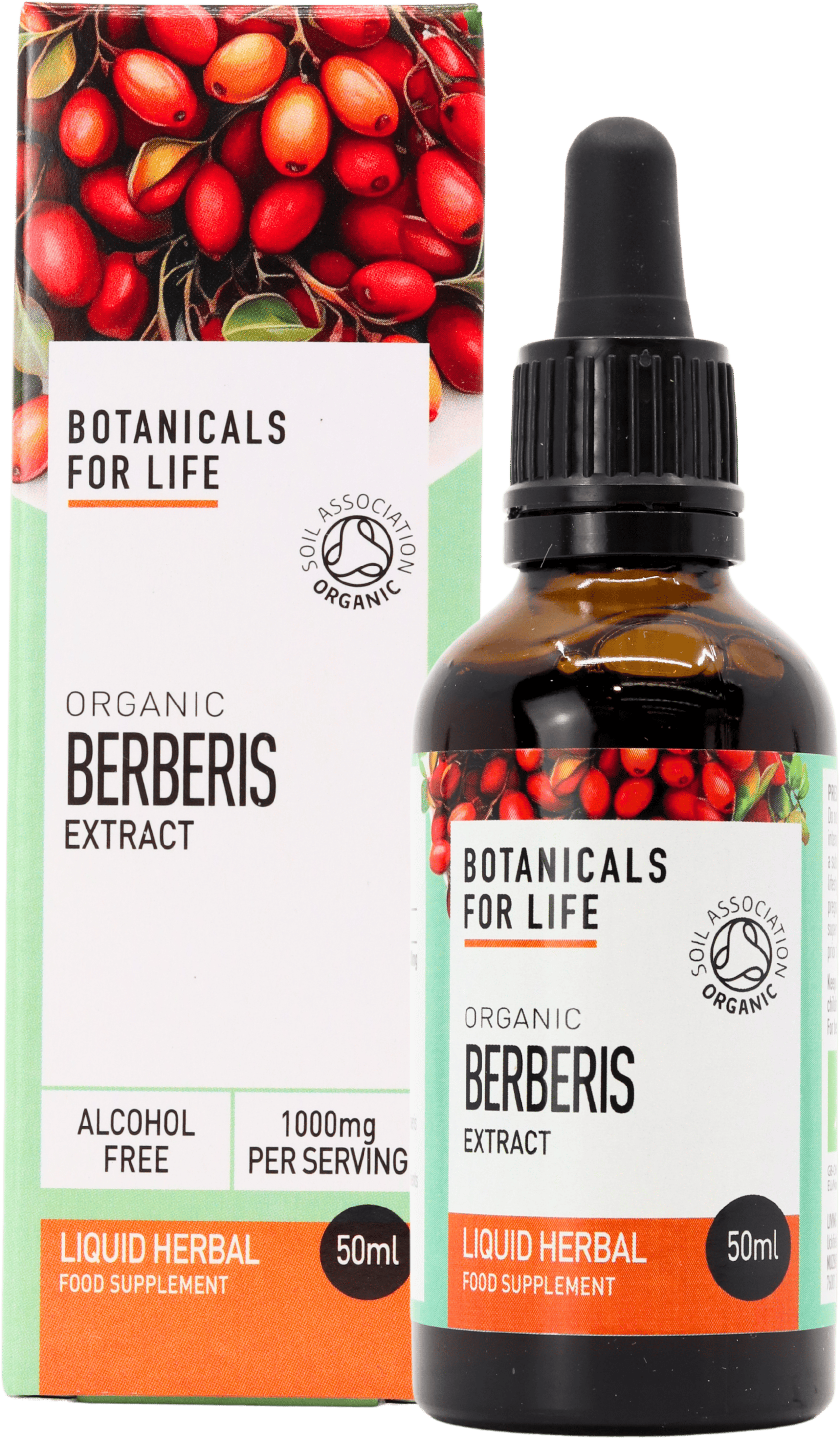 Botanicals For Life Organic Berberis Extract 50ml