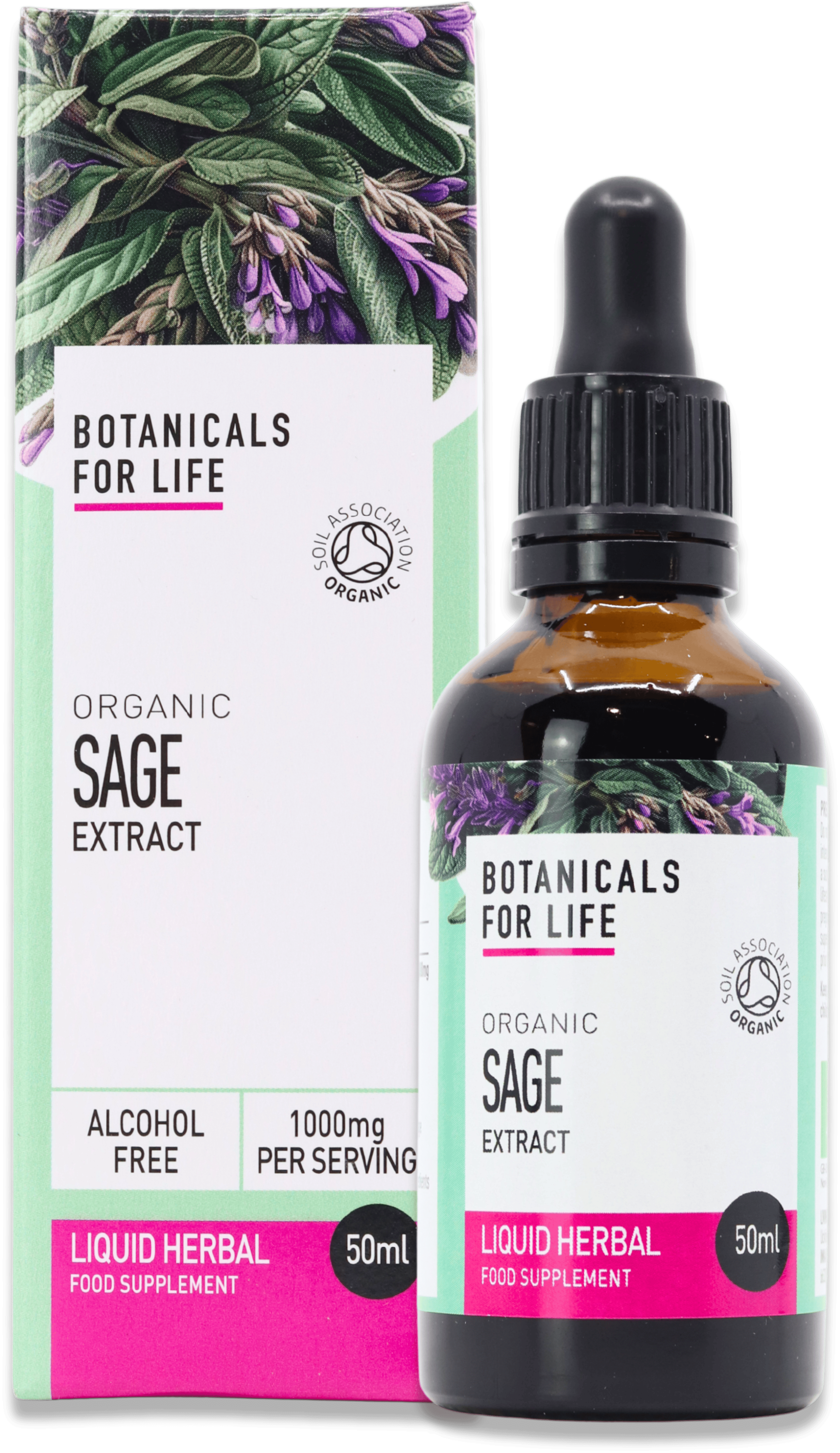 Botanicals For Life Organic Sage Extract 50ml